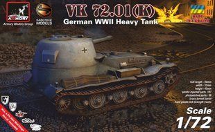 Assembly model 1:72 German tank K 72.01 (K) Armory AR72202