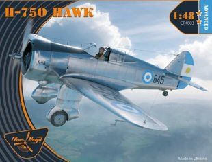 Збірна модель 1:48 літак Curtiss Hawk H-75O Clear Prop CP4803 CP4803 фото