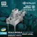Масштабна модель "Дах кормового поста управління вогнем Bismarck, Tirpitz для набору Revell" SP02053 фото 2