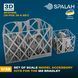 Set of scale models "Accessory Kits for the M2 Bradley", (10 pcs.)