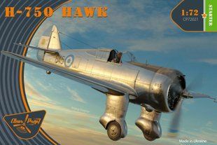 Збірна модель 1:72 літак H-75O Hawk Clear Prop 72021 CP72021 фото