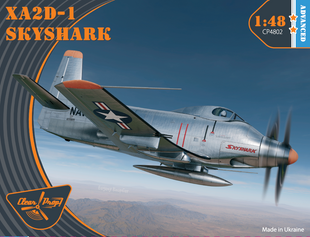 Збірна модель 1:48 літак XA2D-1 Skyshark (рання версія) Clear Prop CP4802 CP4802 фото