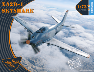 Збірна модель 1:72 літак XA2D-1 Skyshark (рання версія) Clear Prop CP72005 CP72005 фото