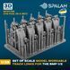 Set of scale model "Workable track kinks for the BMP 1/2", (170 pcs.)