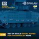 Набір масштабних моделей "Канати до Bradley M2A2", (24 шт.) SP35535 фото 3