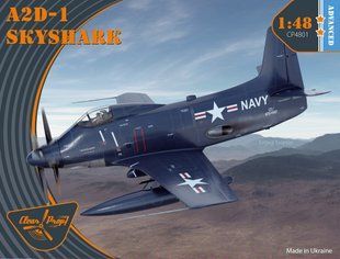 Збірна модель 1:48 літак A2D-1 Skyshark Clear Prop CP4801 CP4801 фото