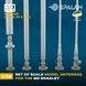 Set of scale model "Antennas for the M2 Bradley", (5 pcs.)