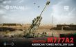 Scale model "American artillery gun M777A2"