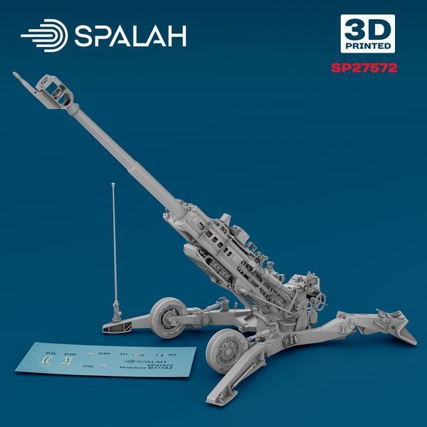 Scale model "American artillery gun M777A2"