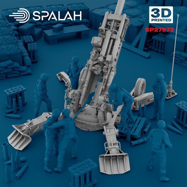 Scale model "American artillery gun M777A2"
