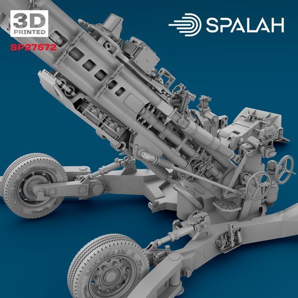 Scale model "American artillery gun M777A2"