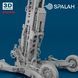 Scale model "American artillery gun M777A2"