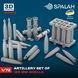 Set of scale models "Artillery set of 155mm shells"