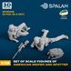 Set of figures "American sniper with spotter", (2 pcs.)